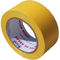 0185-0002/TYP434001/cinta Delimitadora Amarilla 48x33mm TUK 434001
