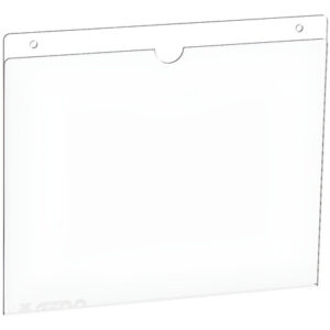 TYPPHAT3MM / Porta Hojas De Acrílico 3 Mm Tamaño Media CartaHorizontal