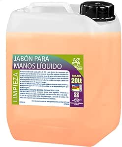 TYPMANJAB20LT/JABON LIQUIDO DE MANOS GARRAFA 20 LITROS